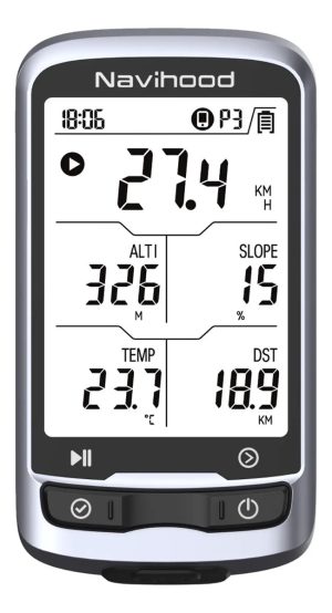 Ciclocomputador L4 Navihood Smart Gps