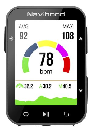 Ciclocomputador Navihood L2 Gps Inalambrico Pantalla Color