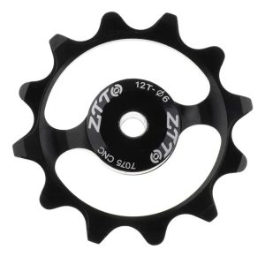 Ruedita De Cambio Ztto 12 Dts. C/rul. Cerámico Negra B12dts