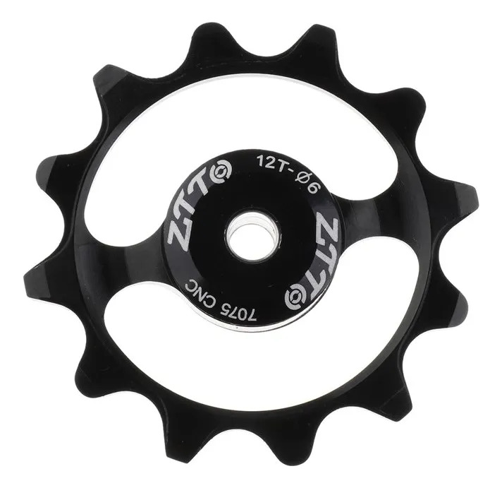 Ruedita De Cambio Ztto 12 Dts. C/rul. Cerámico Negra B12dts