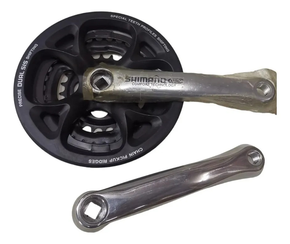 Plato Y Palanca Shimano Fc-c050. 24-34-42 Dts. P/ Bici