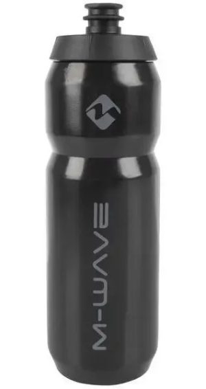 Caramañola Plástica M-wave 750 Ml Pbo Negra M340420 Negro