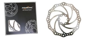 Disco De Freno De Bicicleta 180mm C/6 Tornillos M360606 Metalico