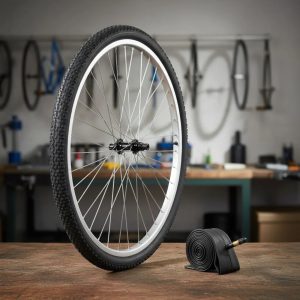 Combo Cubierta Dhs 26x2.0 Mtb Tipo Gt + Cámara Kujo V. Fina
