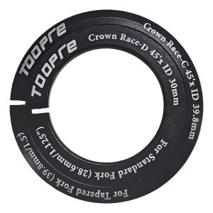 Adaptador De Cono De Horquilla De Bicicleta 1,5 A1.1/8 Negro