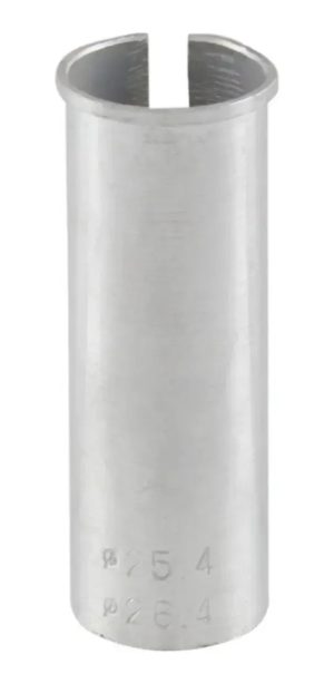 Adaptador P/caño De Asiento Ext. 26,4 Int. 25,5 80 Mm Largo Negro