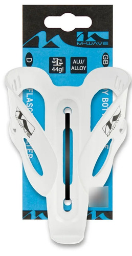 Porta Caramañola M-wave, Aluminio Blanco, 47grs - 885