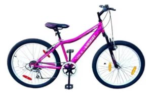 Bicicleta Vibra Bella 600 Dama Rodado 26 7 Velocidades
