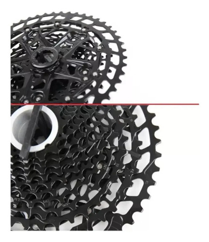 Cassette Sram Eagle Sx, 12 V, 11 x 50, estándar, Hg Pg-1210, bicicleta de montaña, color negro - Imagen 4