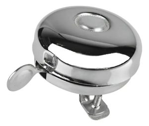 Timbre De Bici Tkx Acero Cromado 54 Mm. 51b-01