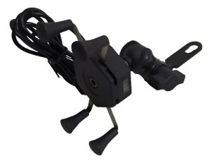 Soporte De Celular Fhs026 Con Usb Para Cargar. P/ Moto
