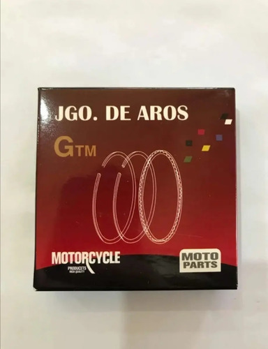 Jgo Aros De Piston P/moto Cg 125cc. Todas Las Medidas. - Imagen 4