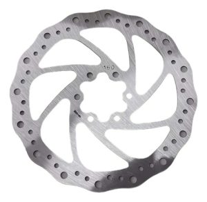Disco De Freno Cooma 160mm 6 Agujeros Plateado Para Bici