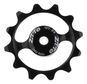 Ruedita De Cambio Ztto 12 Dts. C/rul. Cerámico Negra B12dts