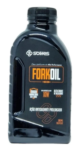 Aceite Solifes Fork Oil 10 W 500ml, P/ Horquillas De Bici