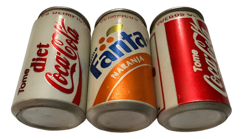 Mini Latas Refresco De Coleccion, Olimpiadas Barcelona 1992