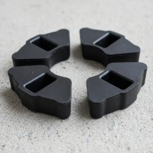 Juego Gomas Porta Plato Moto Gts/rx/sapucai