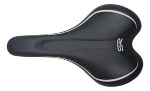 Asiento De Bicicleta Selle Royal 275 X 165 Mm Negro 27.5 Cm 16.5 Cm