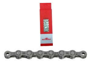 Cadena Sunrace Cn11a 11 Velocidades P/ Bici. 126 Esl. Plata