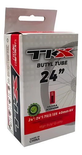 Camara Tkx P/bici 24x1.75/2.125 Valvula Gruesa 40mm C24biav