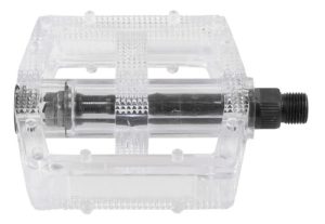 Pedal Bmx M-wave Policarbonato Transp. C/ref. Eje 9/16 382