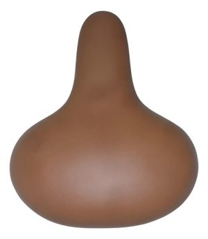 Asiento De Bicicleta Marron Extra Confort