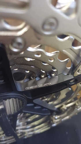 Cassette Shimano Deore Cs-m6100-12 Vel Microspline Bicicleta - Imagen 5