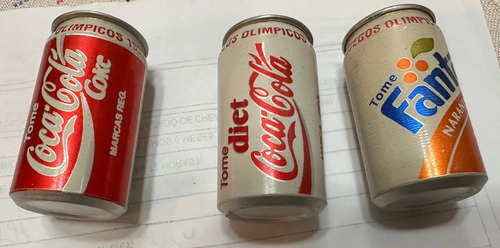 Mini Latas Refresco De Coleccion, Olimpiadas Barcelona 1992 - Imagen 3