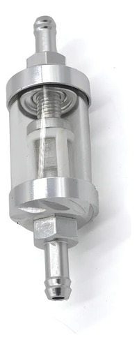 Filtro Nafta De Vidrio Universal Desarmable. Para Moto