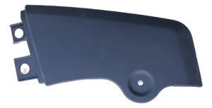 Tapa Lateral Inferior Izquierda P/ Loncin Apollo. Negro Mate