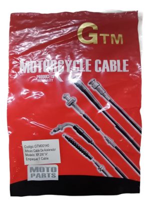 Cable De Acelerador Xr 200 A . Moto 00140