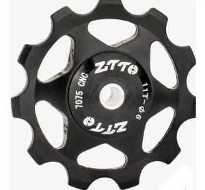 Rueda De Cambio Ztto 11 Dts. C/rul. Cerámico Negra B11dts