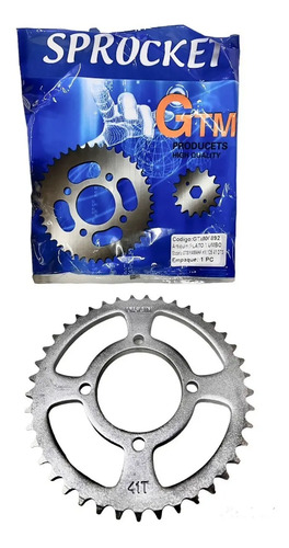 Plato P/moto Yumbo Gts/yamaha Rx 125 41 Dientes. Gtm00892