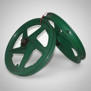 Juego De Ruedas 16 Integrales Verdes Usadas