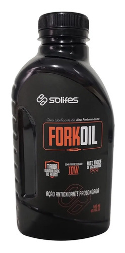 Aceite Solifes Fork Oil 10 W 500ml, P/ Horquillas De Bici
