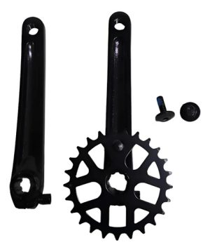 Plato Y Palancas Bmx 25 Dts Sin Eje