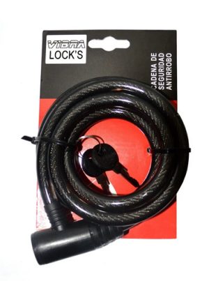 Cadena De Seguridad P/bicicleta Ó Moto 1,5m X 12 Mm 5150