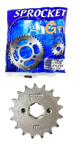 Piñon Moto Cg 125 17 Dts. Gtm00883