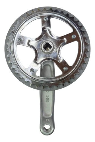 Plato De 40 Dientes Y Palancas De 165mm Bici. Aluminio - Imagen 3