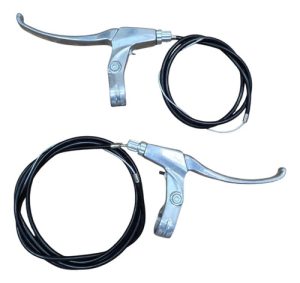 Juego Palancas De Freno Aluminio C/resorte Con Cable Y Forro