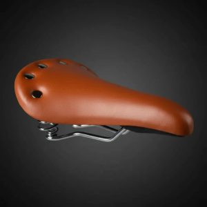 Asiento Vintage/fixed C/resortes Marron O Negro. P/bici