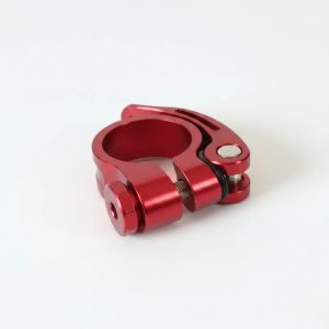 Cierre De Asiento P/bici Rápido Aluminio 31,8mm Rojo Bcierre