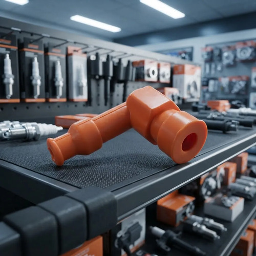 Capuchon De Bujia Naranja Para Moto- Gtm00732 - Imagen 3