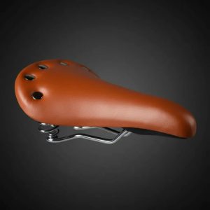 Asiento Vintage/fixed C/resortes Marron O Negro. P/bici