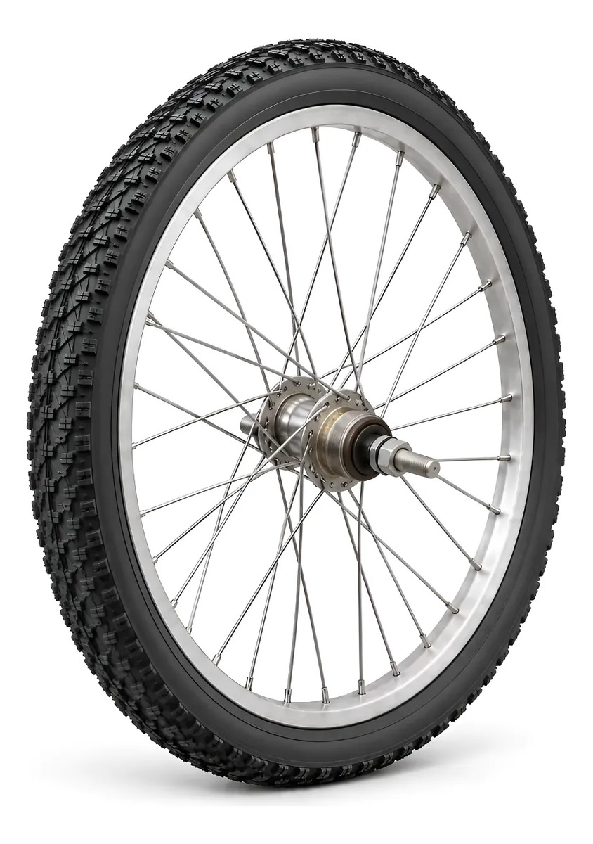 Rueda Alum Tras. Rod. 26 Mtb + Cubierta Dhs Tipo Gt + Cámara