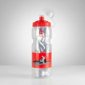 Caramañola Plástico M-wave Térmica 400cc Transp/rojo M340343
