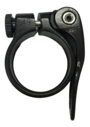 Cierre De Asiento Rapido Aluminio 34,9mm P/bici.negro Bci349