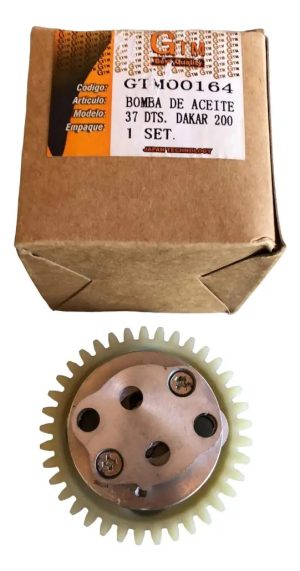 Bomba De Aceite Para Moto- 37 Dts - Dakar/cg 200- Gtm00164
