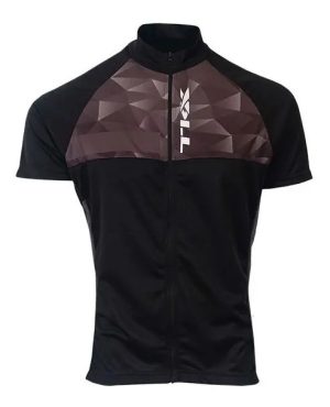 Remera Tkx Ciclismo. Negro/gris, Talle M-l-xl-xxl. Tkxrem