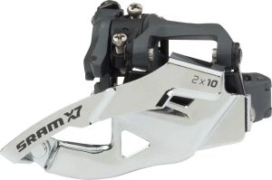 Descarrilador Frontal Sram X7, 2x10, Dualpull, P/ Bici.
